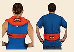 Heat Wheat Pack Neck and Back Therapy Wrap