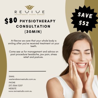 Jaw pain or clicking ? Treatment now available @ Revive