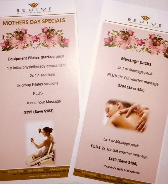 Mother's Day gift ideas from Revive