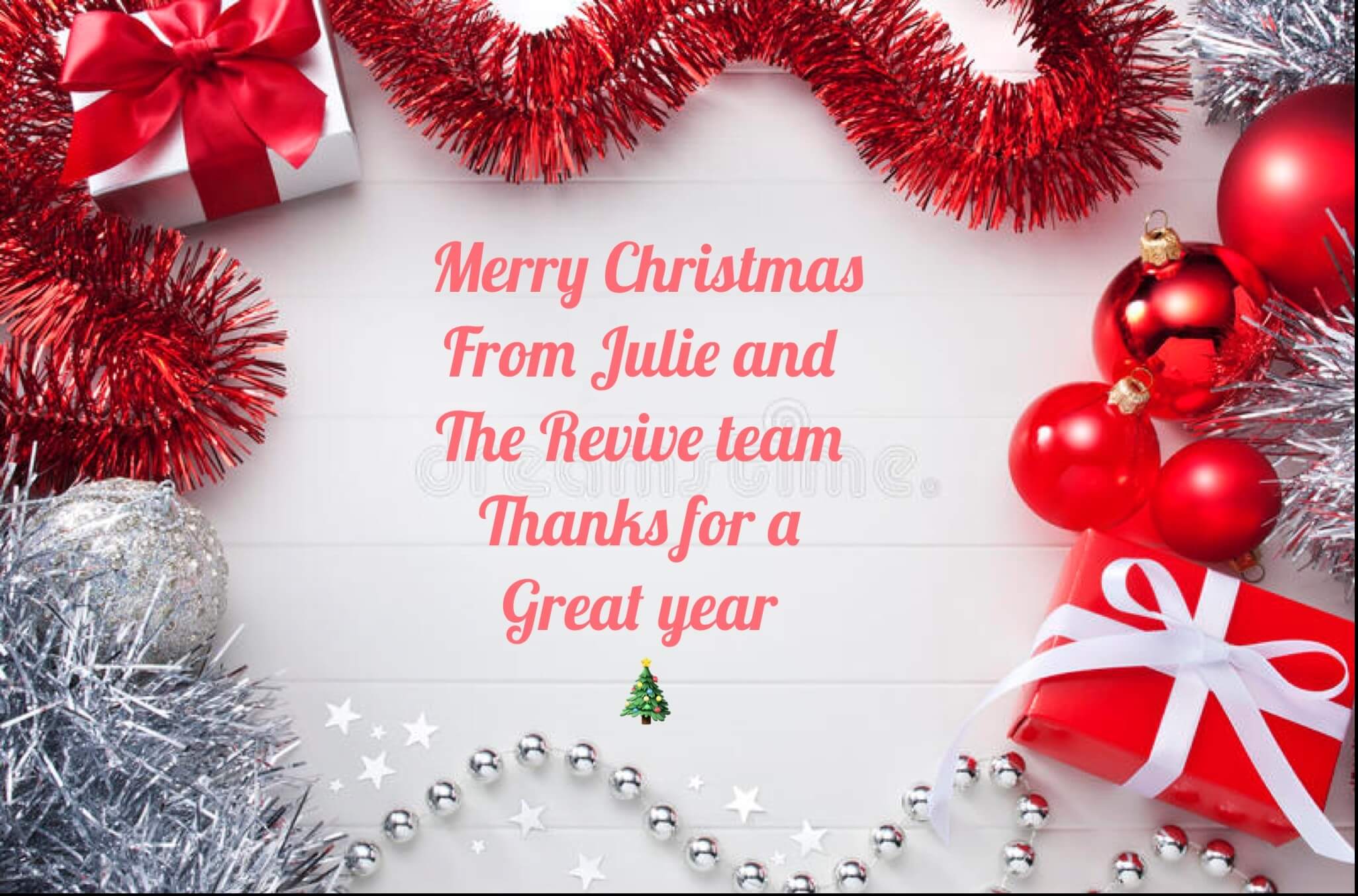 December 2020 News from Revive